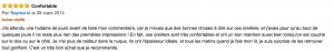 avis confort du sommeil