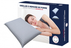 oreiller memoire de forme