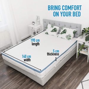 Ce surmatelas 140x190 pas cher a de beaux jours devant lui