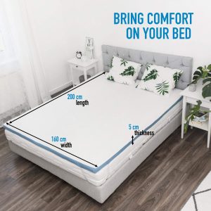 Voici notre avis sur ce surmatelas à mémoire de forme